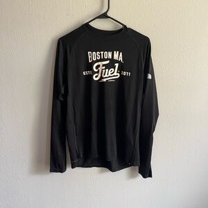 The North Face Black Long-Sleeve Performance Shirt